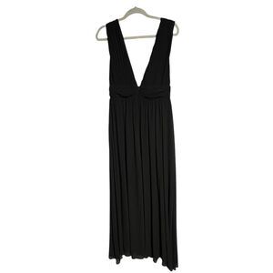 Nordstrom Love X Design Sleeveless Black Cocktail Formal Wedding Dress Large NWT